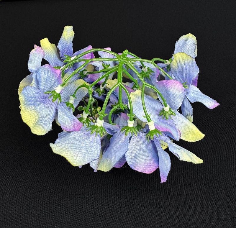 Hortensia tekokukkapää, sininen/vihreä