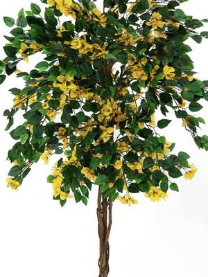Ihmeköynnöspuu (bougainvillea) keltainen 180cm keinotekoinen