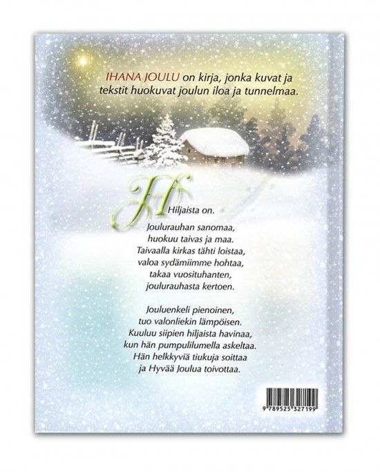 Joulukirja IHANA JOULU, Marleena Ansio