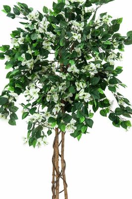 Ihmeköynnöspuu (bougainvillea) valkoinen 180cm keinotekoinen