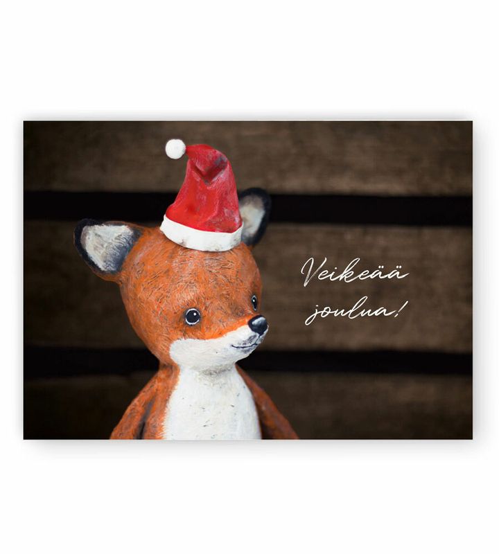 Joulukortti Kaneli-Kettu