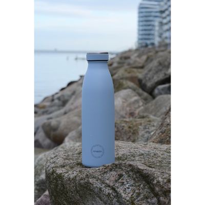AYA&amp;IDA teräsjuomapullo 500ml, Powder Blue