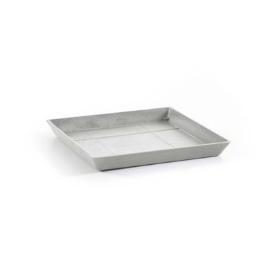 Aluslautanen Rotterdam 40cm valkoharmaa
