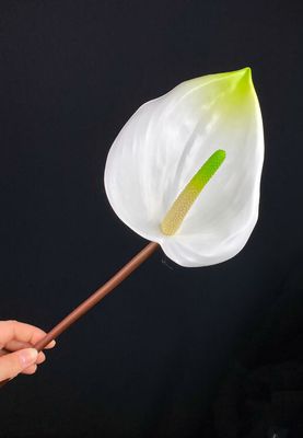 Flamingokukka tekokukka, valkoinen/vihreä