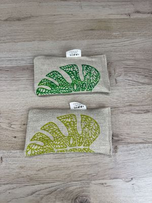 Pieni kaura-/lämpötyyny peikonlehti