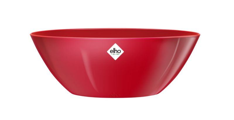 Kukkaruukku ovaali 20cm - Punainen ELHO