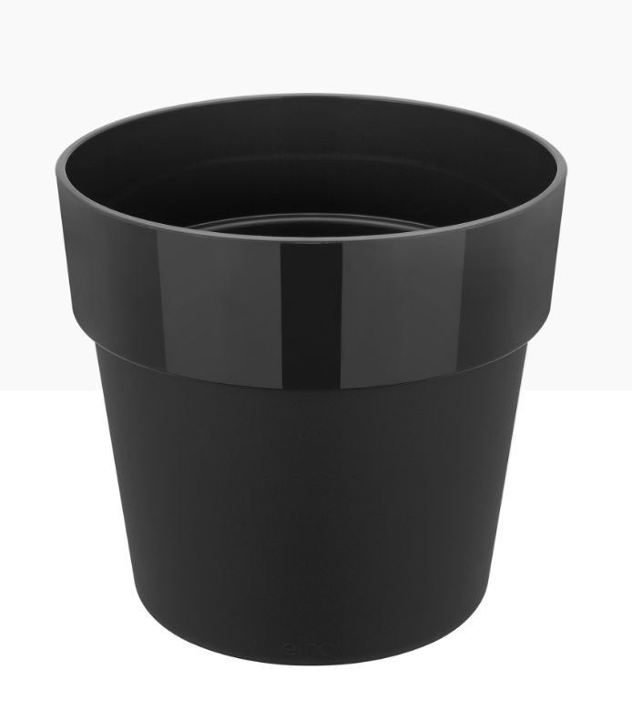 Kukkaruukku 16cm - Musta ELHO