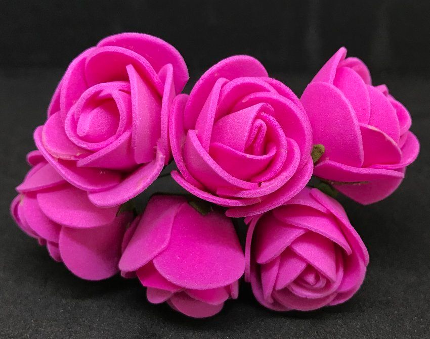 Softisruusu iso 6kpl, pinkki