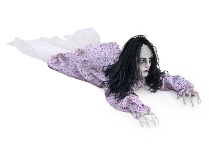 Ryömivä tyttö, animoitu halloweenhahmo