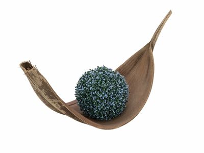 Ruohopallo, vihreä/sininen 22cm keinotekoinen