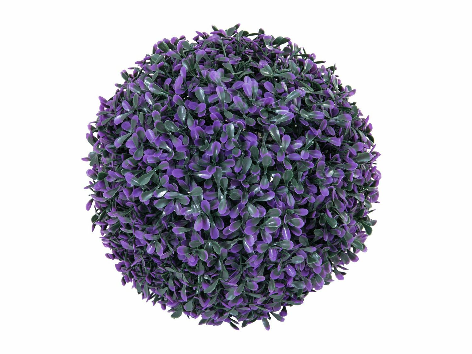 Ruohopallo, vihreä/violetti 22cm keinotekoinen