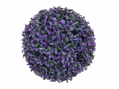 Ruohopallo, vihreä/violetti 22cm keinotekoinen