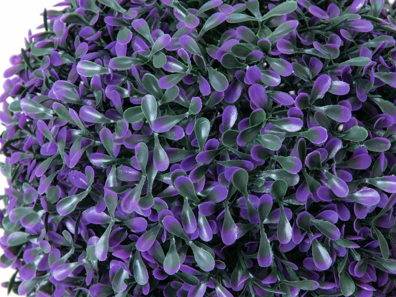 Ruohopallo, vihreä/violetti 22cm keinotekoinen