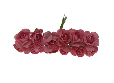 Paperiruusu 12kpl, rosa Paperiruusu 12kpl, rosa