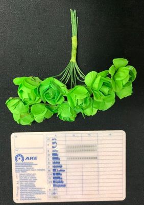 Paperiruusu 12kpl, vihreä