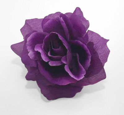 Pensasruusu tekokukkapää, violetti Violetti pensasruusu tekokukkaosa