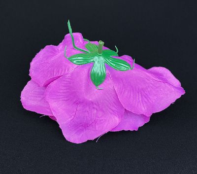 Pensasruusu tekokukkapää, purppura