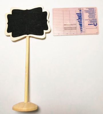 Liitutaulukyltti omalla jalustalla
