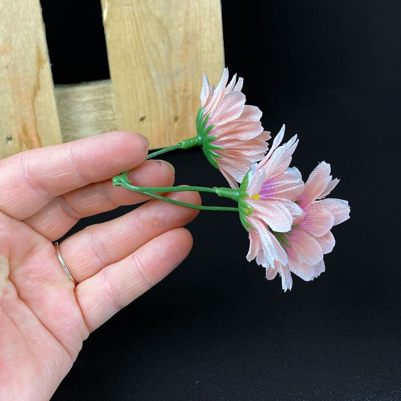 Kamomilla tekokukkapää, vanha rosa