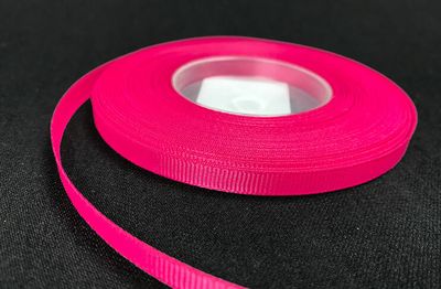 Grosgrain nauha 0,65cm/5m, pinkki Grosgrain nauha 0,65cm/5m, pinkki