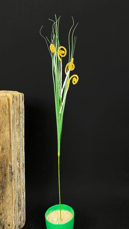 Koristeheinä 82cm, keltainen