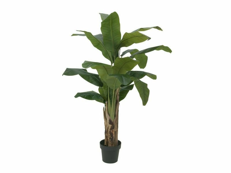 Banaanipuu tekokasvi ruukussa 120cm