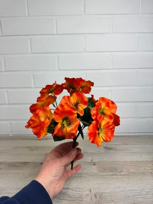 Orvokki tekokukkakimppu, oranssi