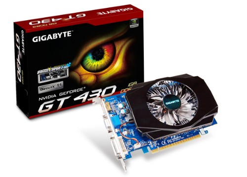 Gigabyte Nvidia GeForce GT 430, 1GB, DDR3, 128bit, PCI-E