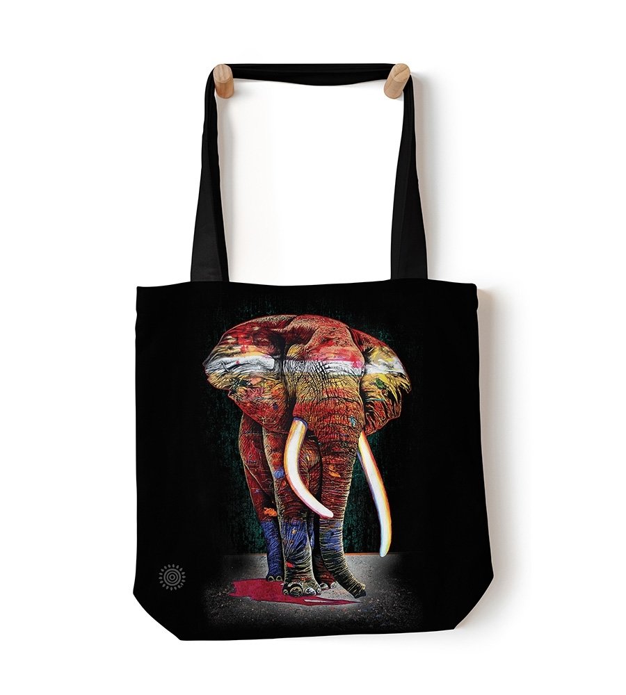Väska Painted Elephant