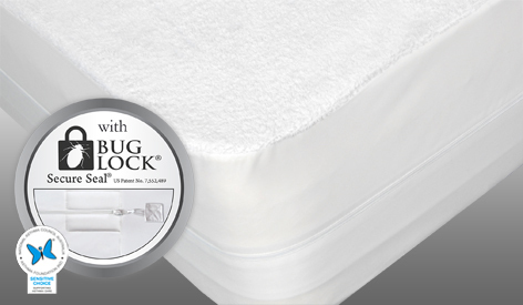 Bed Bug Twin Mattress Cover & Box Spring Set