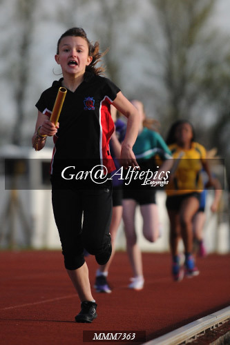 Carmarthen Harriers Inter School&#39;s Relay/800m Event
