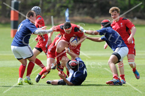 Welsh Druids U16&#39;s v France U16&#39;s