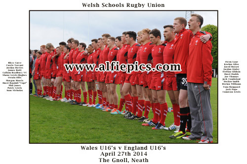 Wales U16&#39;s v England U16&#39;s