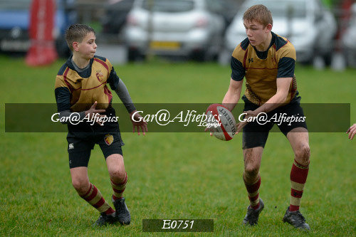 Llanelli School&#39;s U15&#39;s v RGC 1404 U15&#39;s