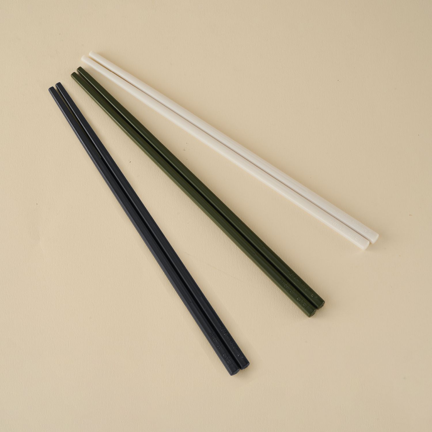 哩皿潔晶筷6雙入 24CM (三色可選)