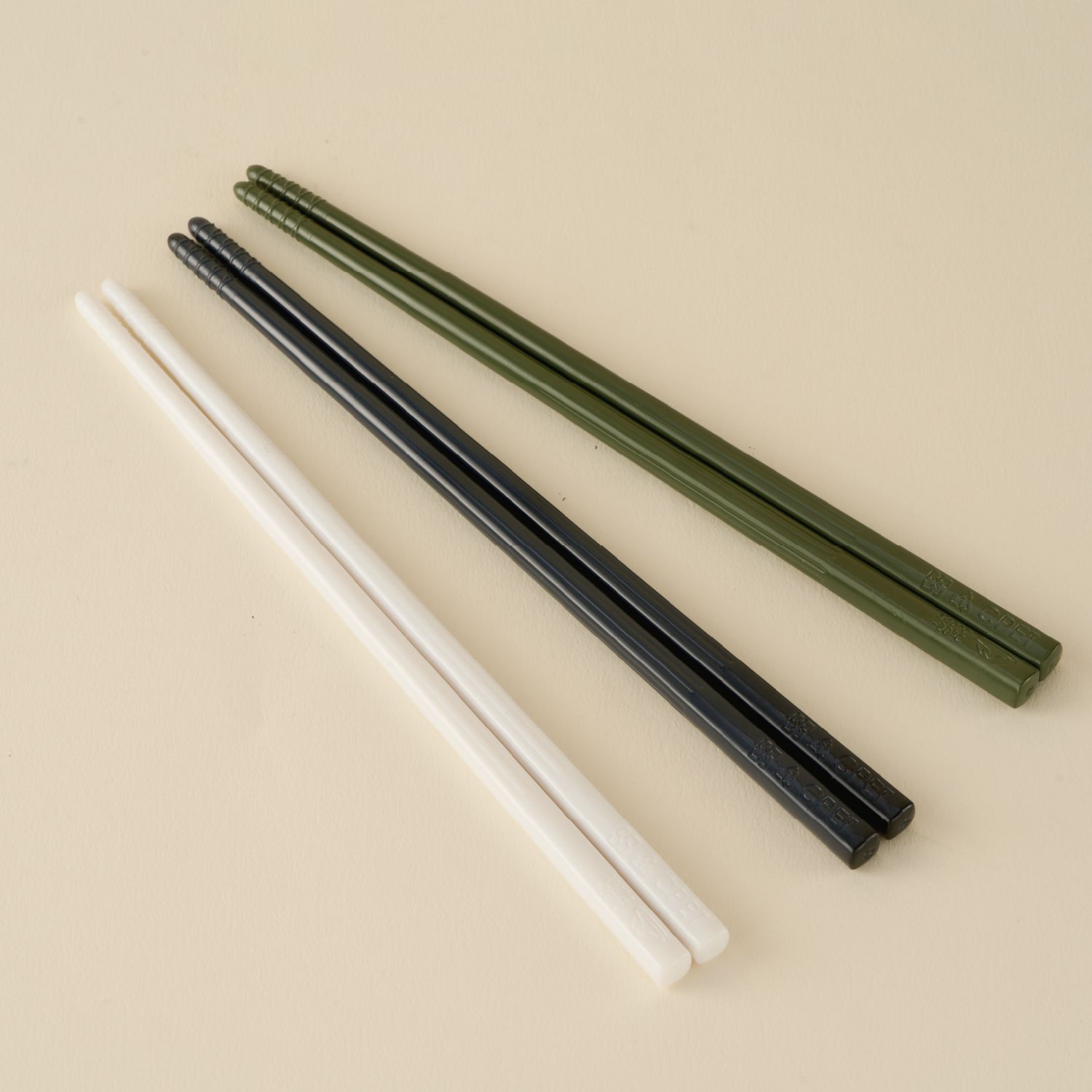 哩皿潔晶筷6雙入 22CM (三色可選)