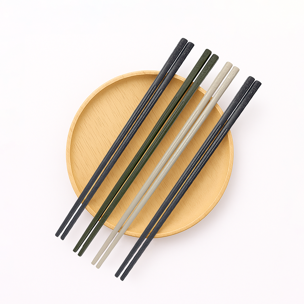 哩皿潔晶筷6雙入 25CM (三色可選)