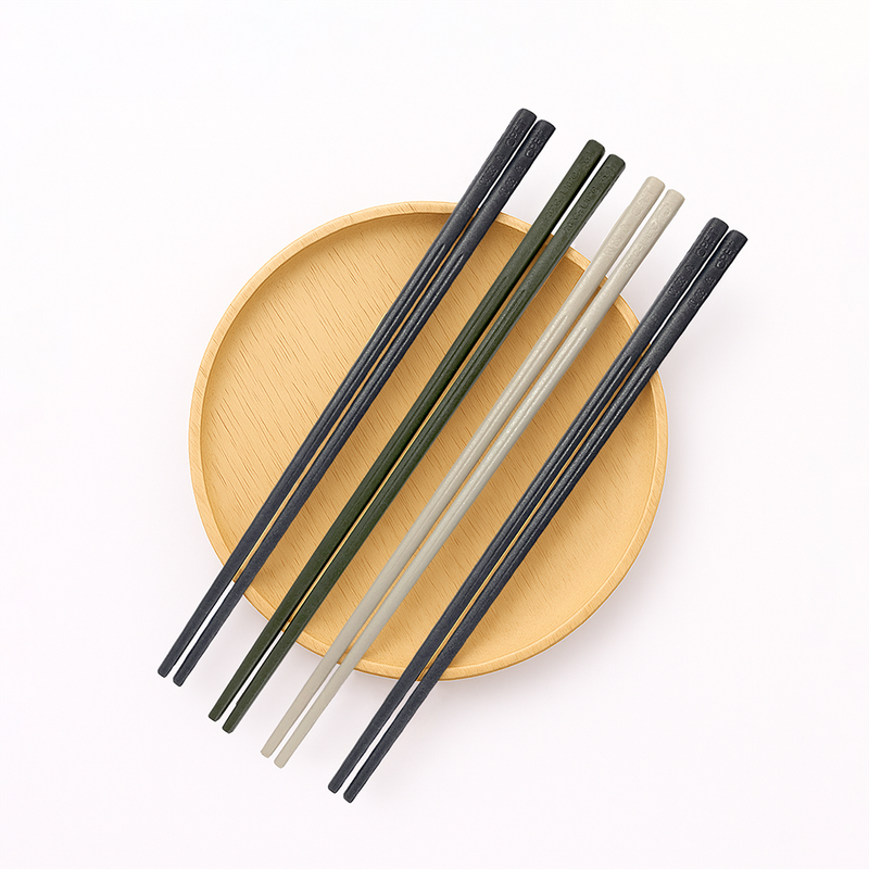 哩皿潔晶筷6雙入 25CM (三色可選)