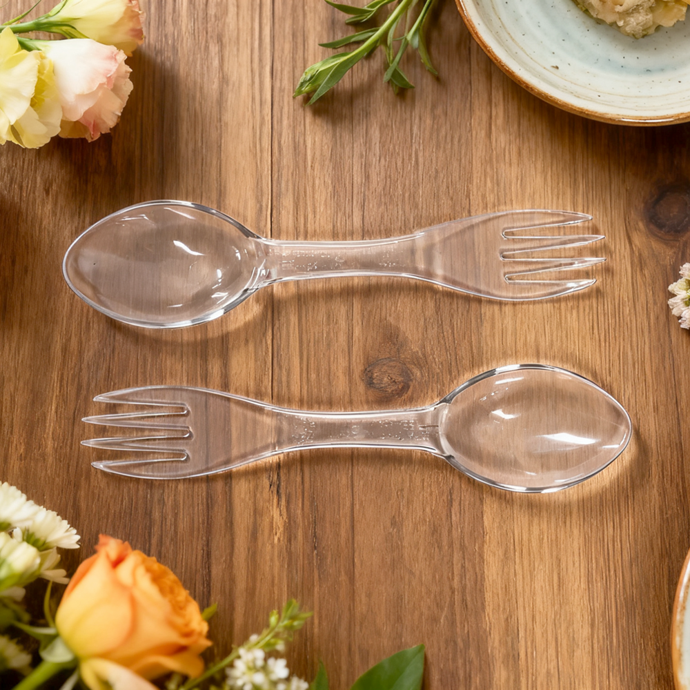 哩皿三安湯匙叉6入組