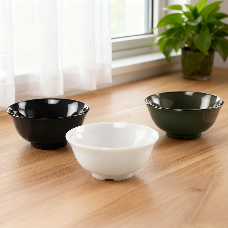 哩皿潔晶湯碗單入(三色可選)