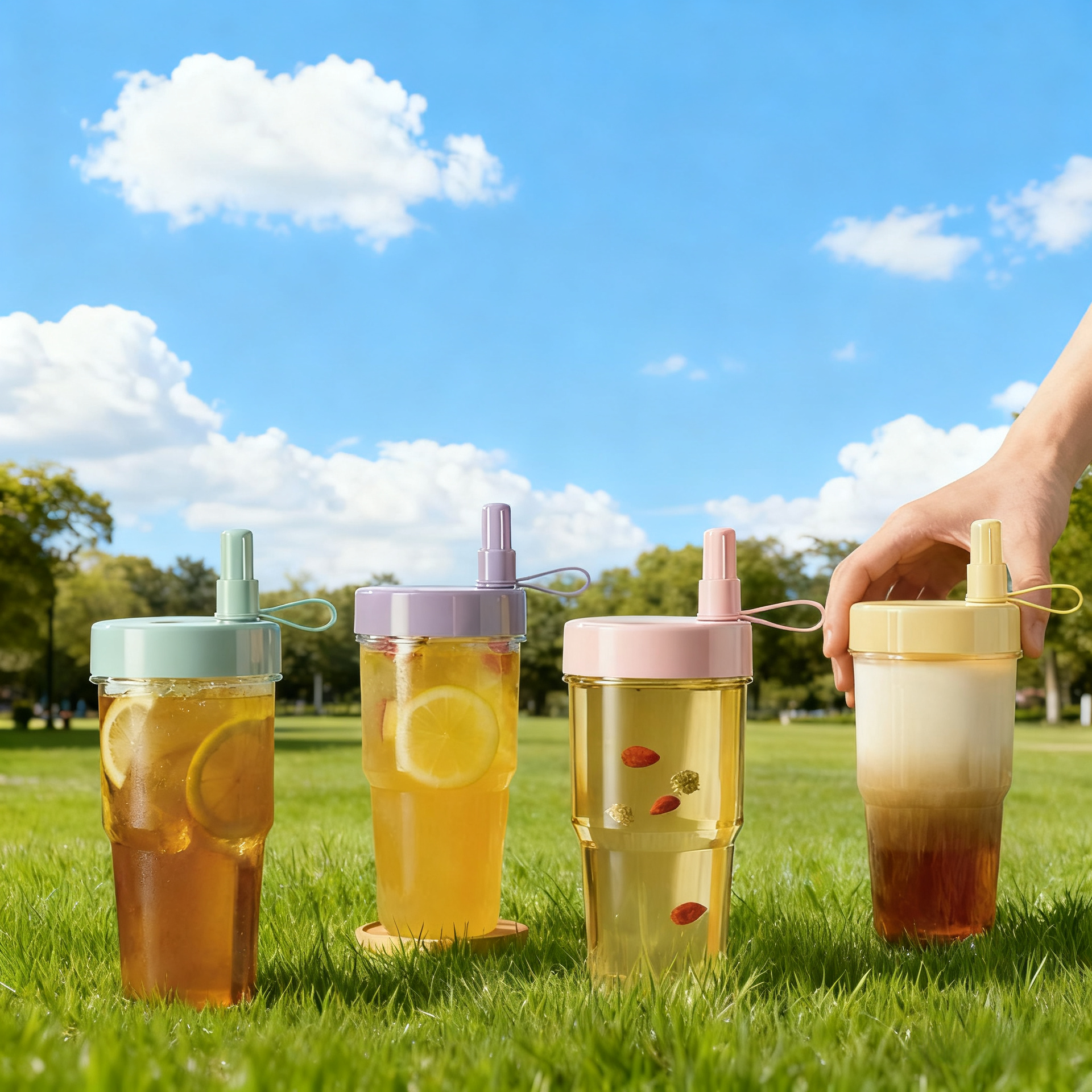 哩皿酷樂循環杯 700ml (莫蘭迪色)