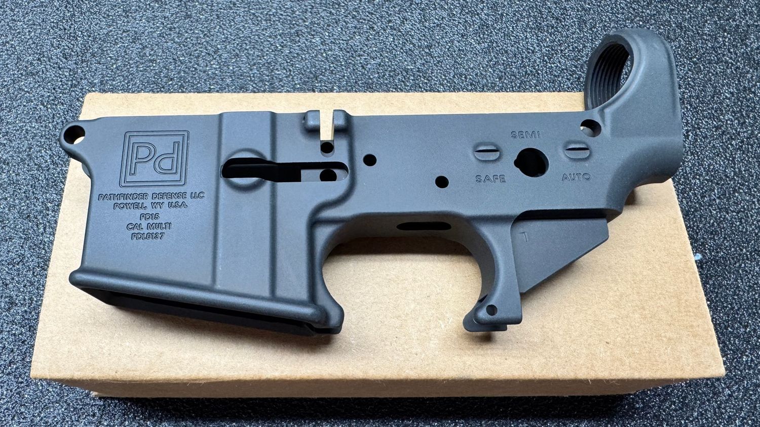 PD-15 Forged Lower Receiver