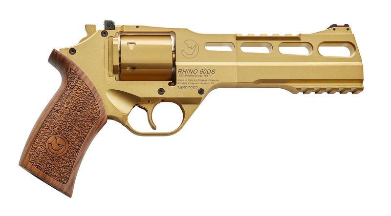 Rhino Revolver 60DS (Gold PVD) 357MAG/6"BBL