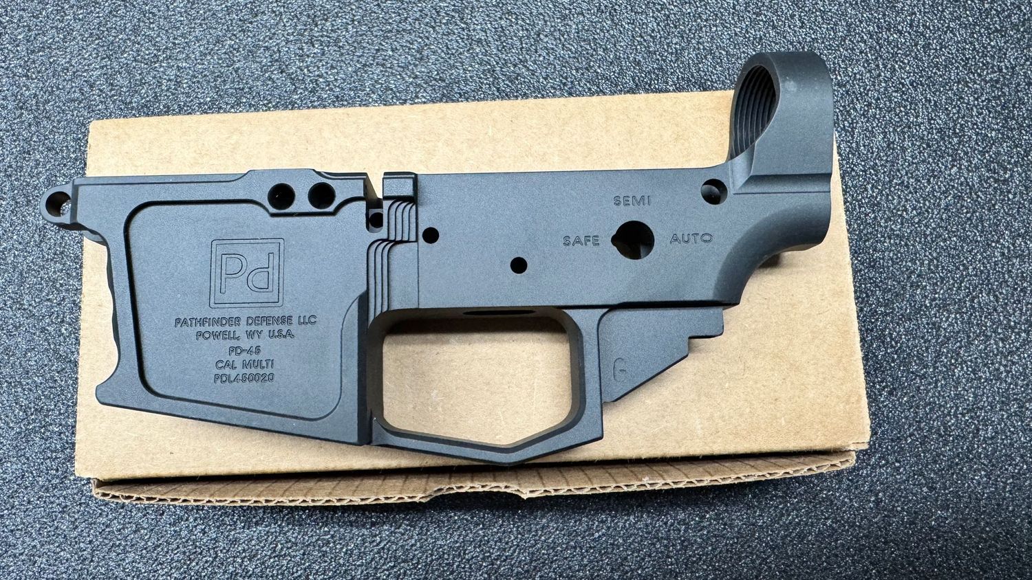 PD-45/10MM Billet Lower Receiver Glock