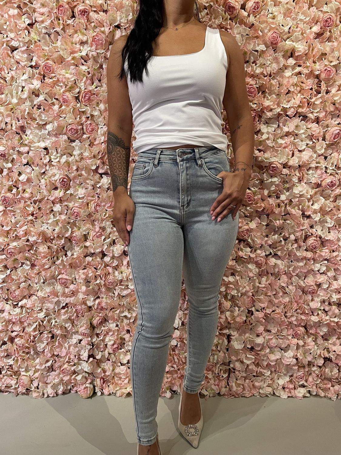 Broek LichtBlauw Skinny