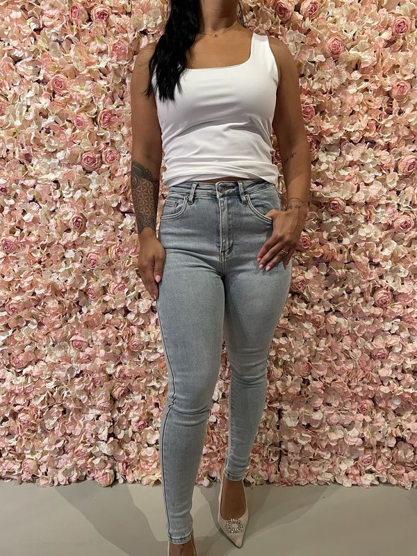 Broek LichtBlauw Skinny