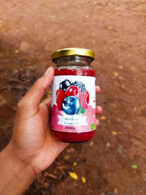 Mixed Berries low sugar fruit jam
