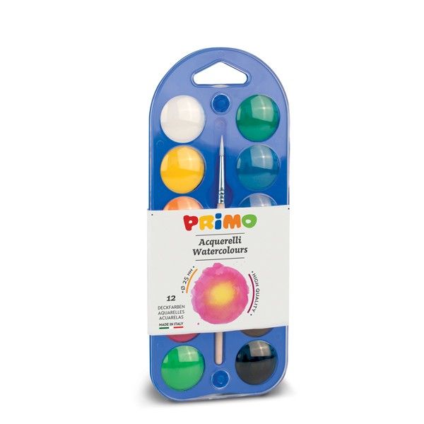Watercolour tablets
12 colours
