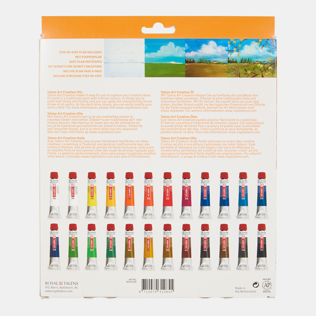Talens Art Creation Oil Paint Set 24x12ml