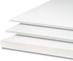 Foam board 70x100 cm white